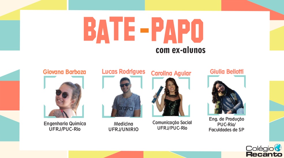 Bate-papo com ex-alunos